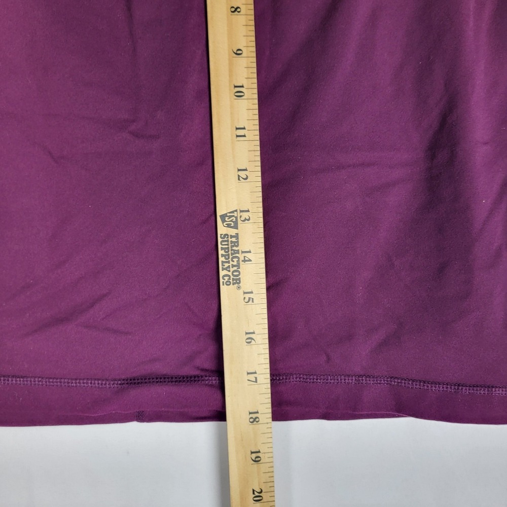 Duluth Trading Co Skort Women's Medium Purple Stretch Zipper Pockets Outdoor - Picture 5 of 7